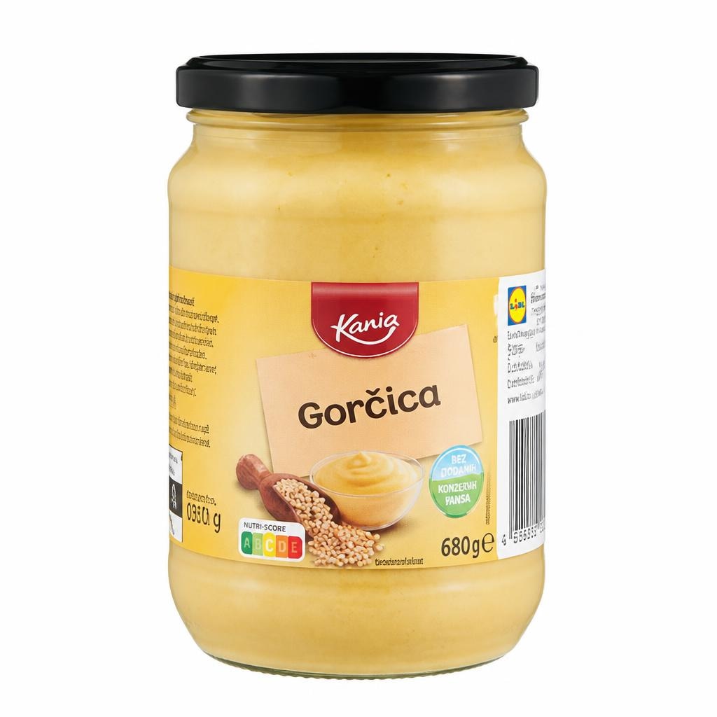 Kania Gorčica 300 g - Akcija v trgovini Lidl