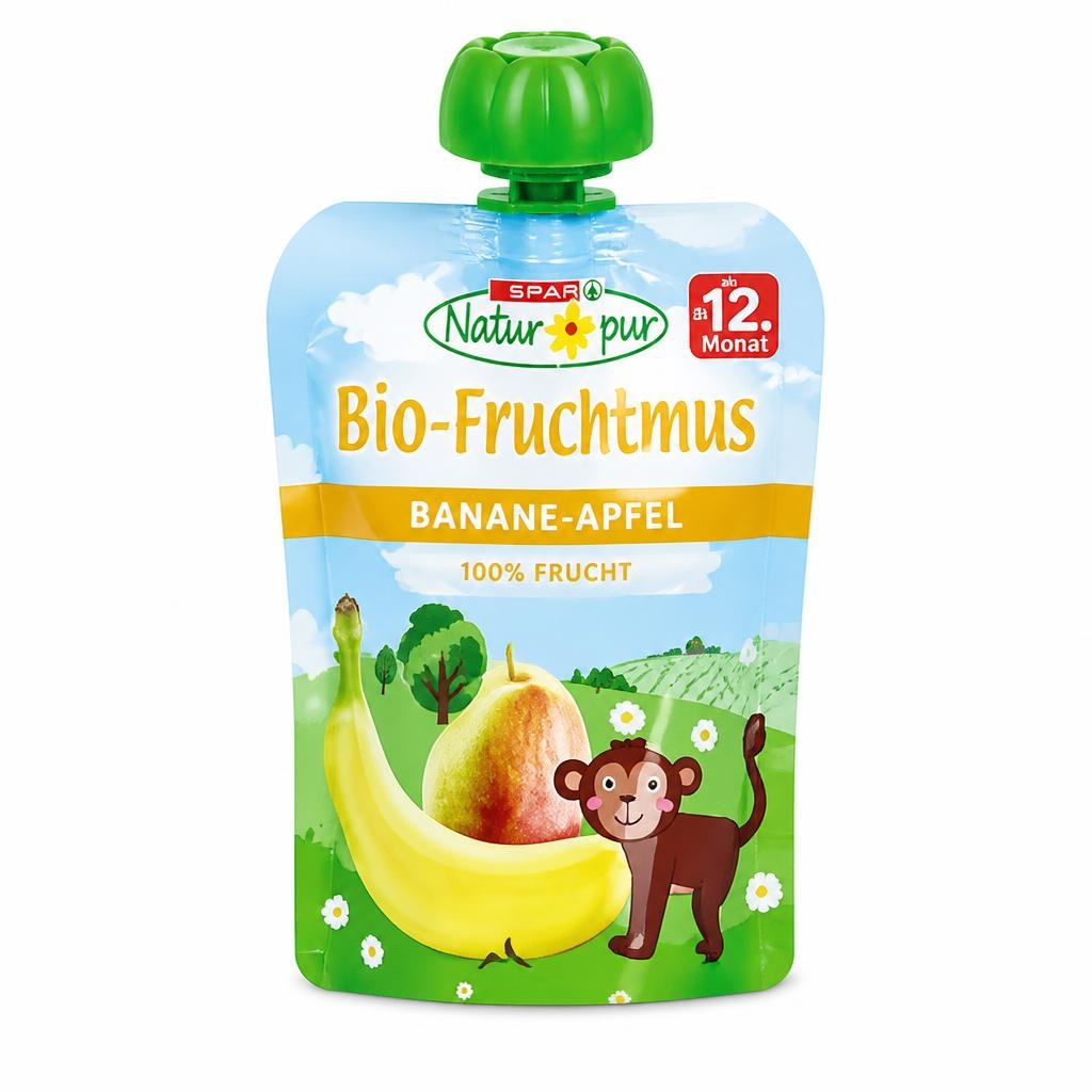 Natur pur Bio sadna kašica 190 g Akcija v trgovini Spar