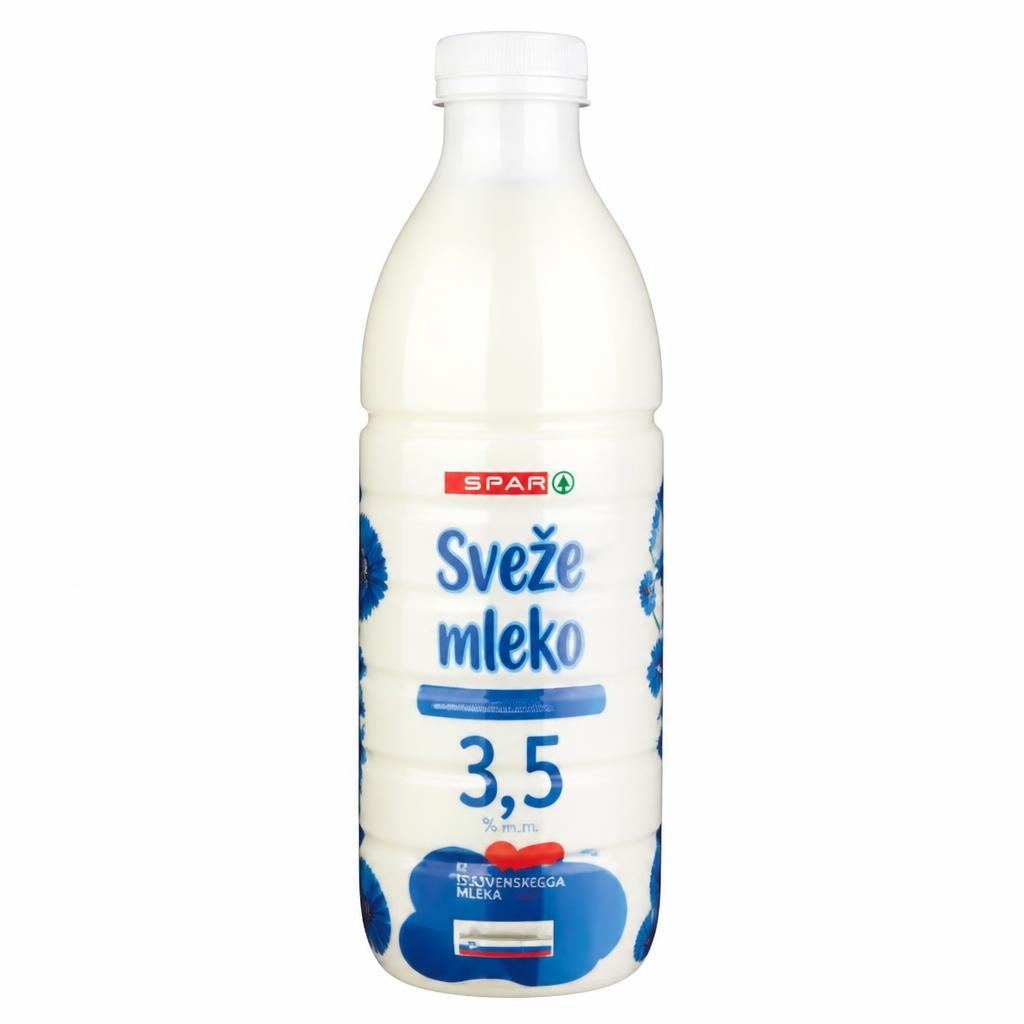 Sveže mleko 1 l SPAR Akcija v trgovini Spar