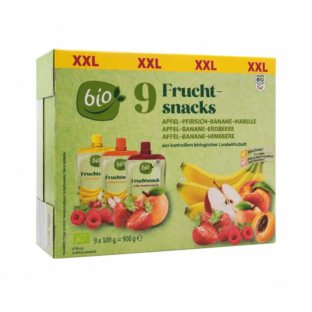BIO SADNA KAŠA XXL 9 x 100 g - Akcija v trgovini Hofer