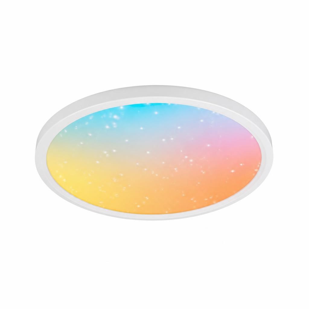 LED stropna svetilka Slim AuraGlow Ø 37,5 mm Akcija v trgovini Obi