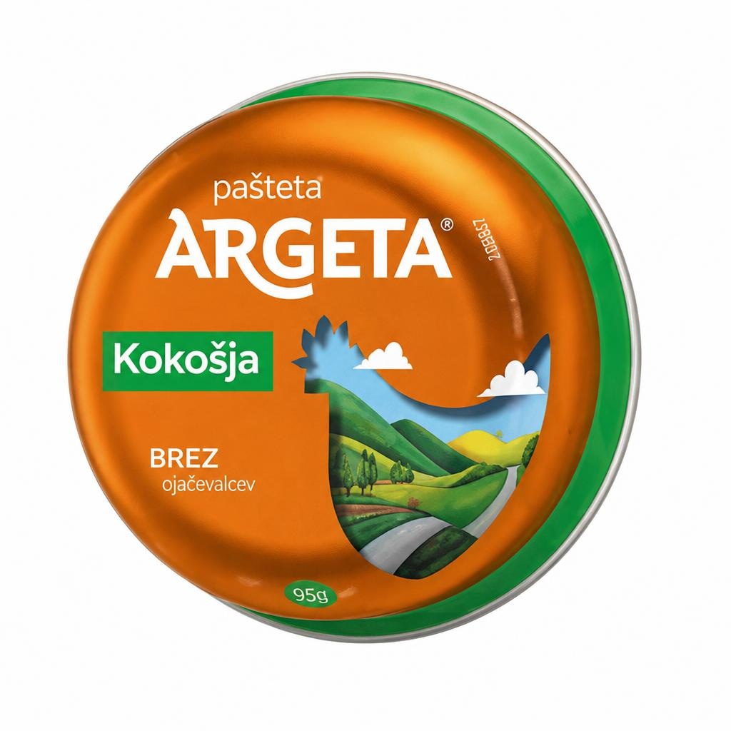Kokošja pašteta Argeta 95 g Akcija v trgovini Jager