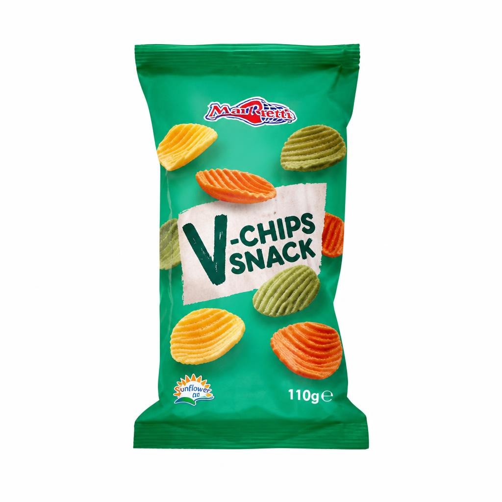 Prigrizek V-Chips 110 g - Akcija v trgovini Eurospin