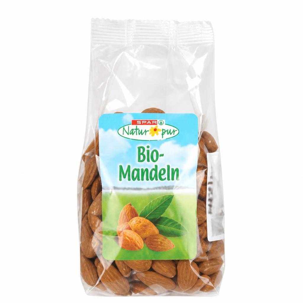 Bio-Mandlji 200 g Natur pur Akcija v trgovini Spar