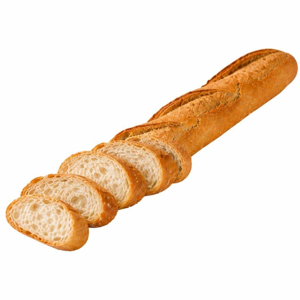 Bela bageta Premium 250 g Akcija v trgovini Tuš