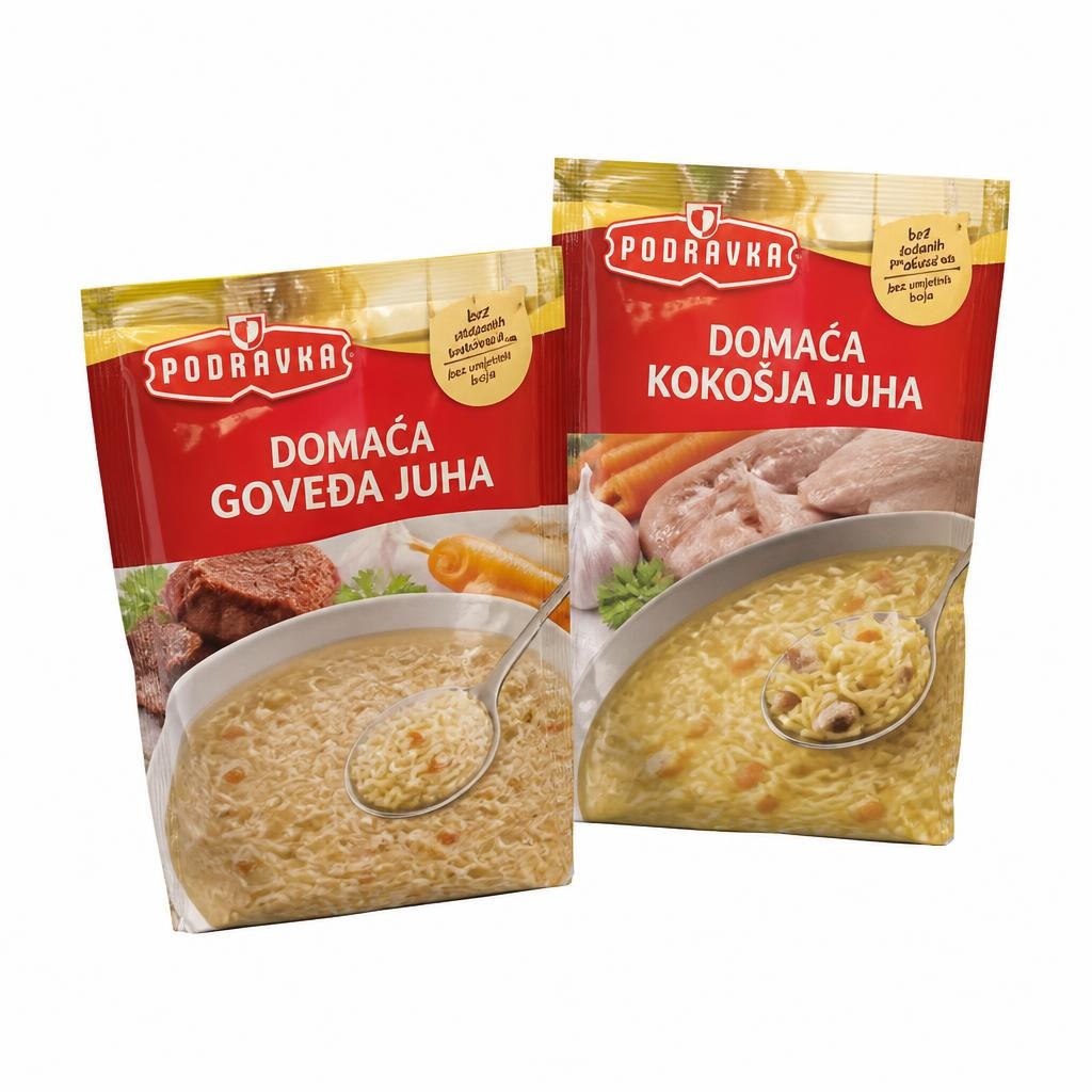 Juhe O'Plant, Podravka Akcija v trgovini Tuš