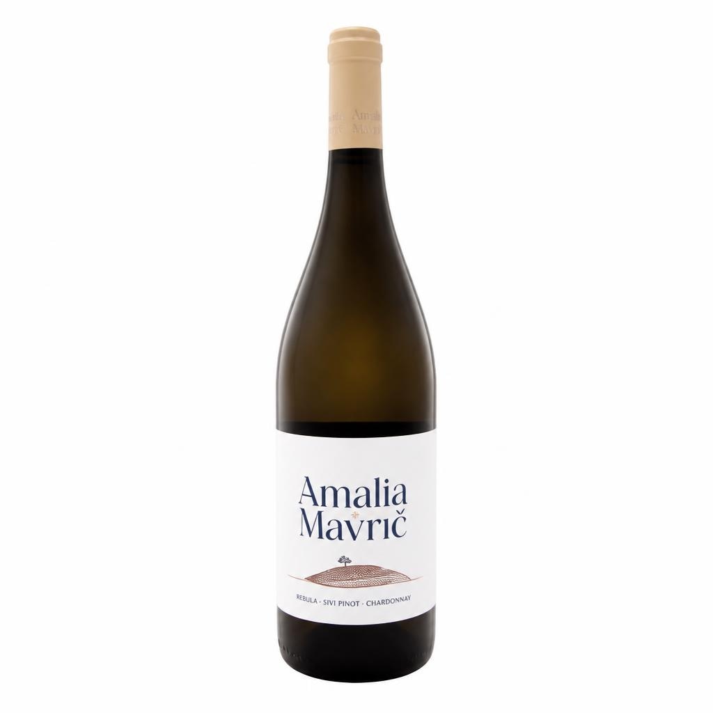 Kakovoatno vino ZGP Rebula, Sivi Pinot ali Chardonnay "Amalia Mavrič" 0,75 l Akcija v trgovini E.Leclerc