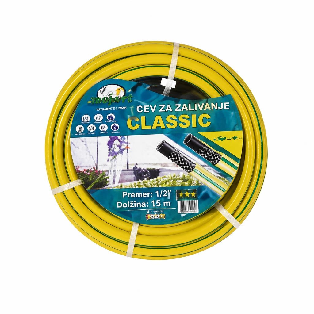Cev za zalivanje CLASSIC Moj vrt 1/2", 25 m - Akcija v trgovini Jager