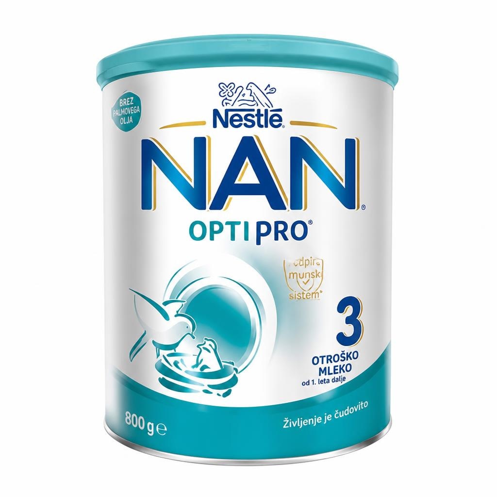 Nadaljevalno mleko Nan Optipro 3,800 g Nestle NAN Optipro Akcija v trgovini Mercator