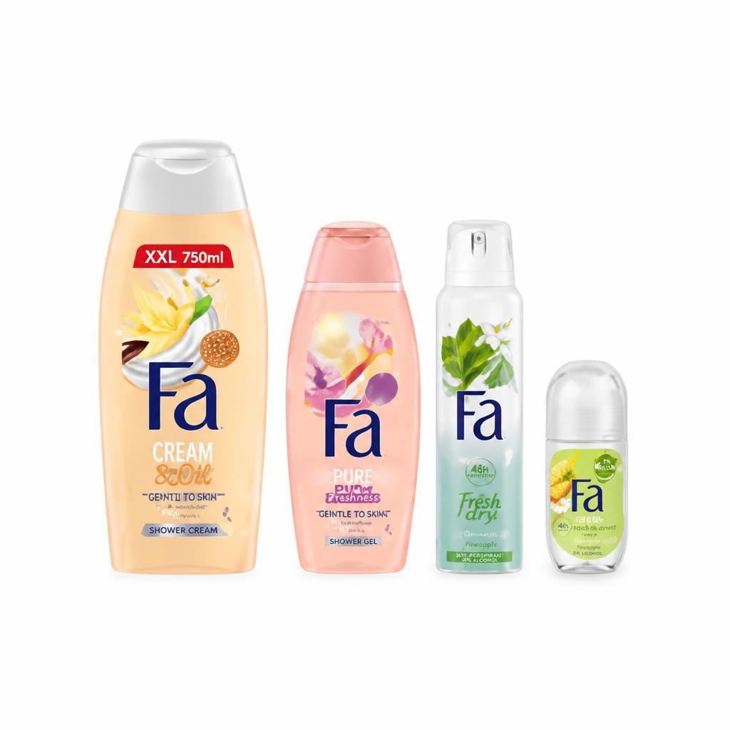 Fa geli za prhanje in dezodoranti 400ml / 750ml Akcija v trgovini Tuš