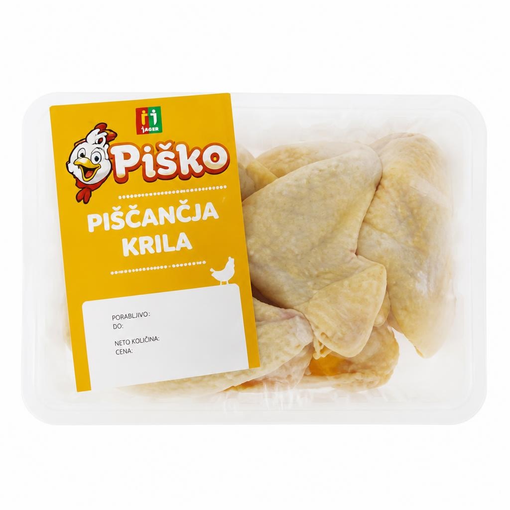 Piščančja krila Piško 500 g - Akcija v trgovini Jager
