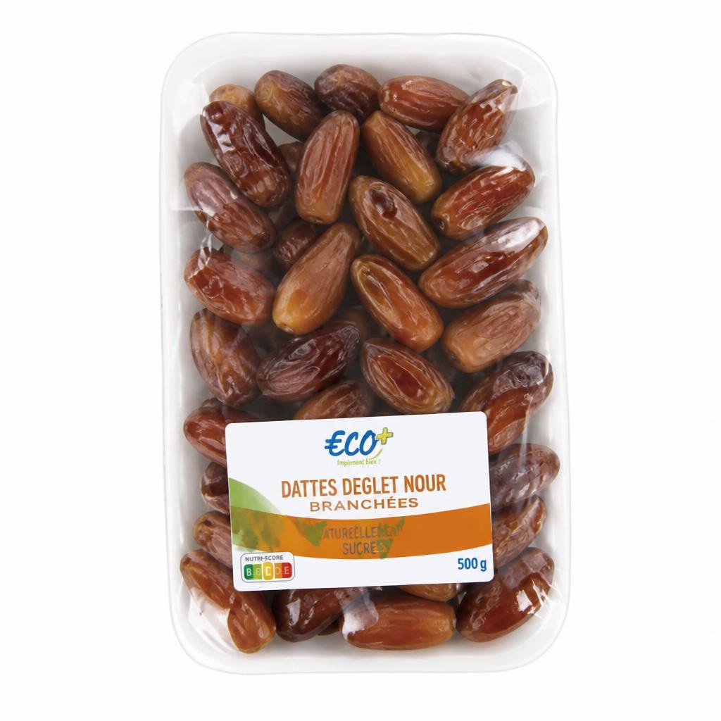 Datlji 500 g ECO+ Akcija v trgovini E.Leclerc