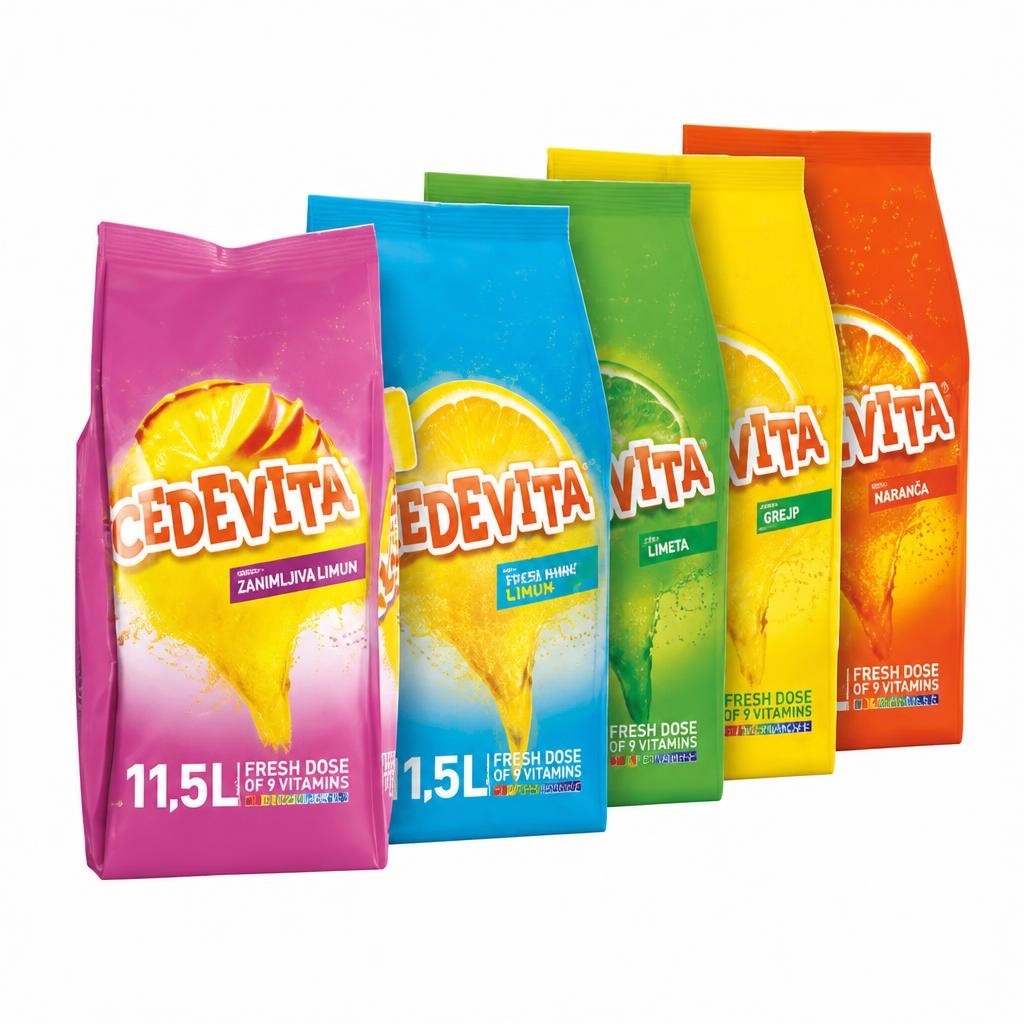 Praškasti napitki Cedevita 900 g - Akcija v trgovini Spar