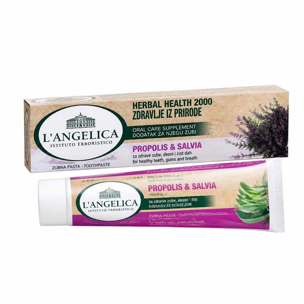 Zobna pasta L'Angelica 75 ml Akcija v trgovini E.Leclerc