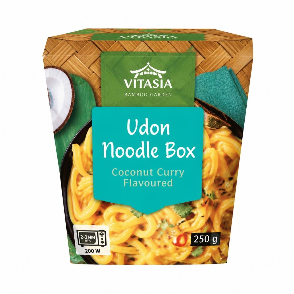 Vitasia Udon Noodle Box Coconut Curry Flavoured 254 g Akcija v trgovini Lidl