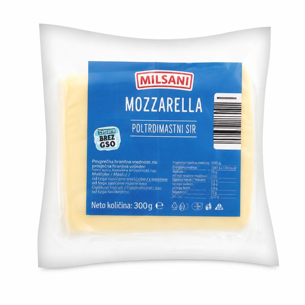 Milsani mozzarella 300 g Akcija v trgovini Hofer