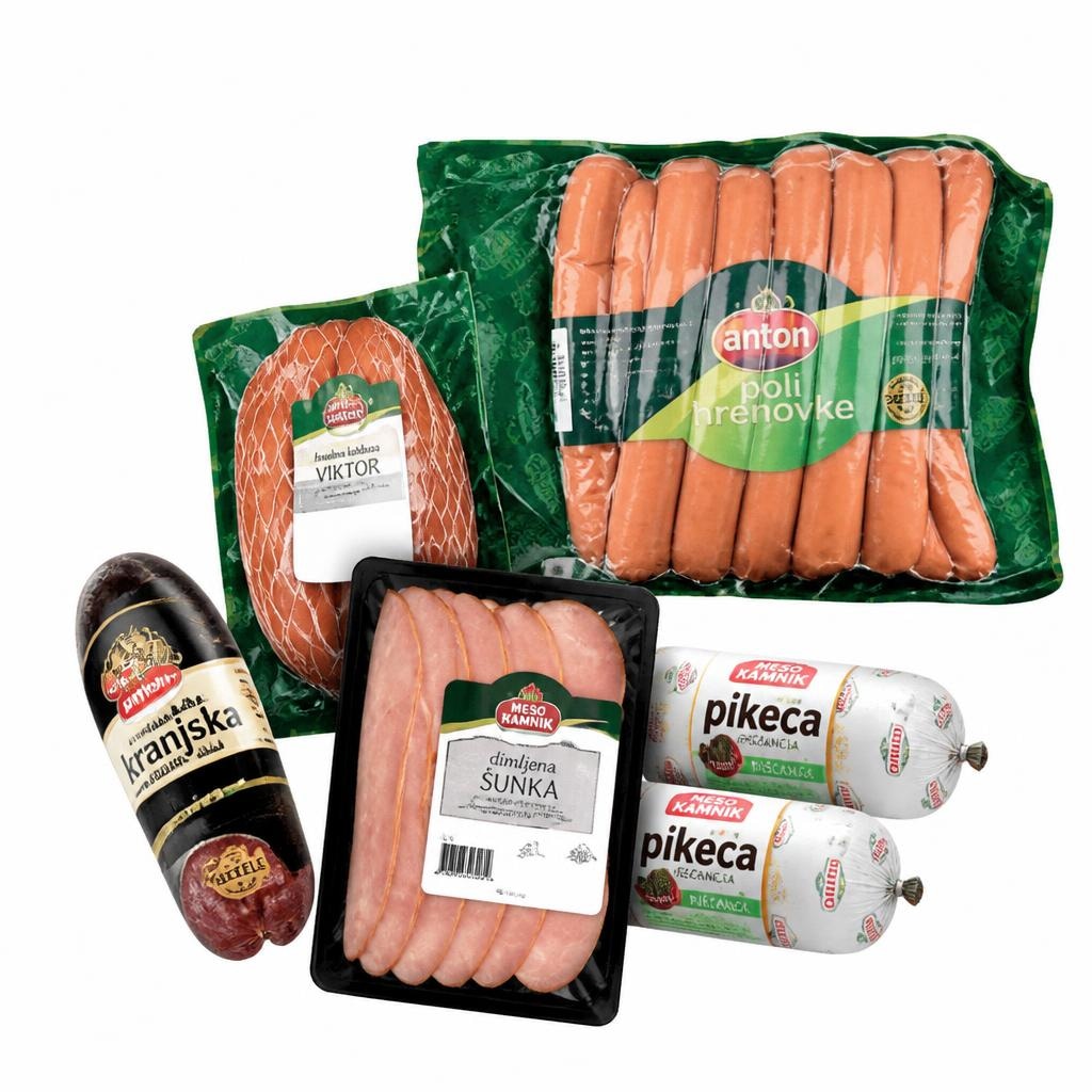 Vse pakirane mesnine Meso Kamnik in Anton Meso Kamnik, Anton Akcija v trgovini Spar