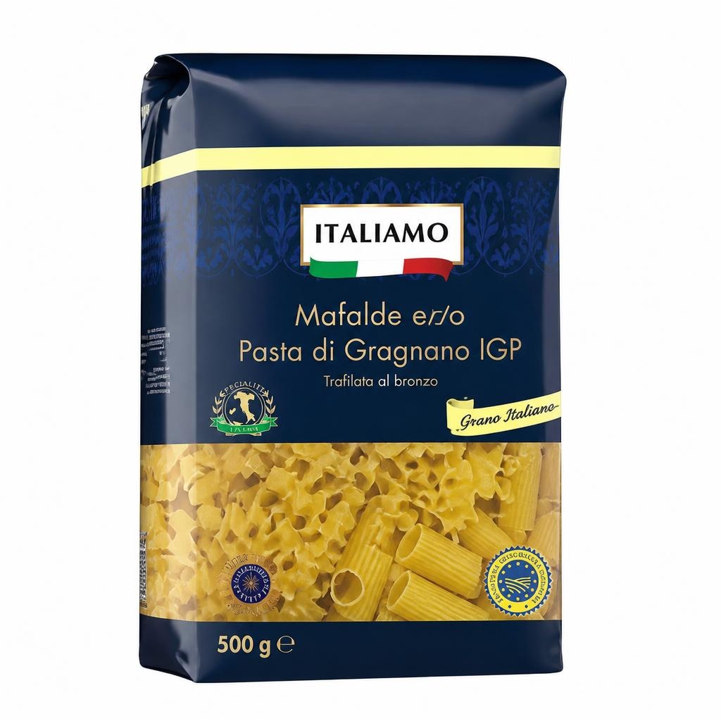 Testenine „Mafalde/Rigatoni“ 500 g Italiamo - Akcija v trgovini Lidl