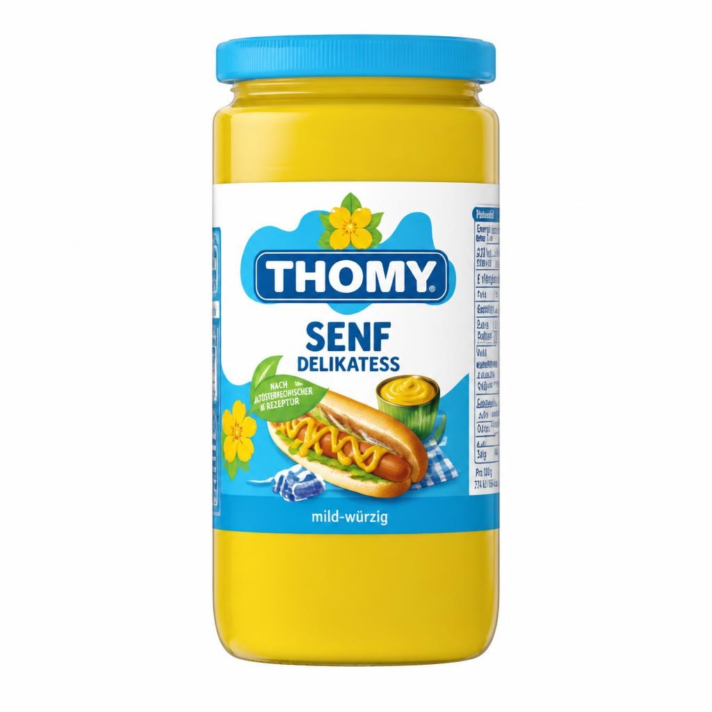 Gorčica Thomy Akcija v trgovini Mercator