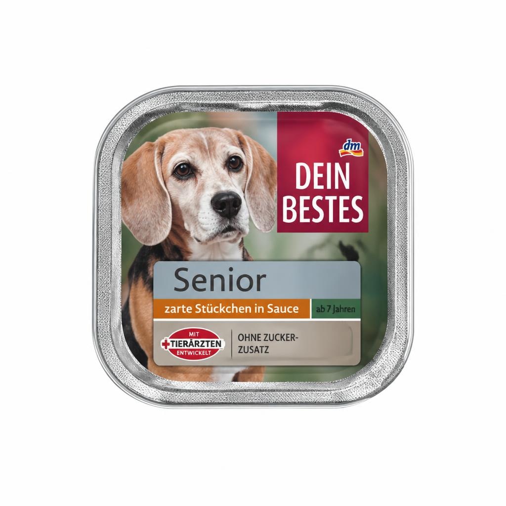 Dein Bestes Senior hrana za odrasle pse 150 g Akcija v trgovini Dm