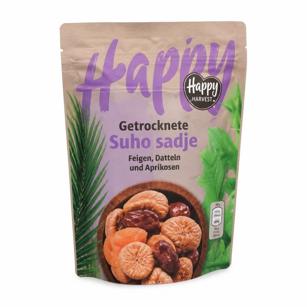 Happy Harvest Suho sadje 250 g Akcija v trgovini Hofer