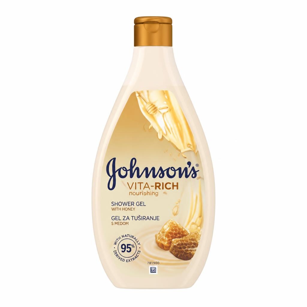 Gel za prhanje Johnson's 400 ml - Akcija v trgovini Mercator