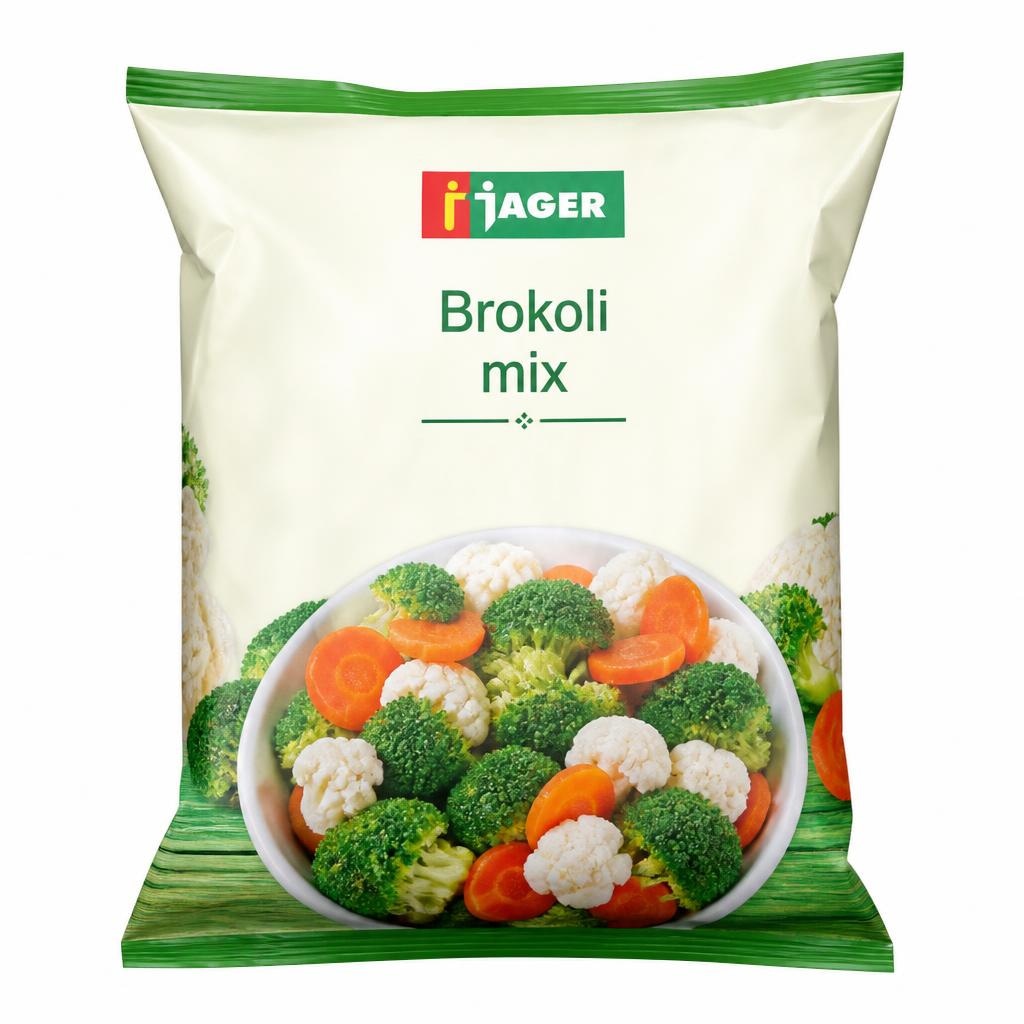 Brokoli mix Jager 450 g Akcija v trgovini Jager