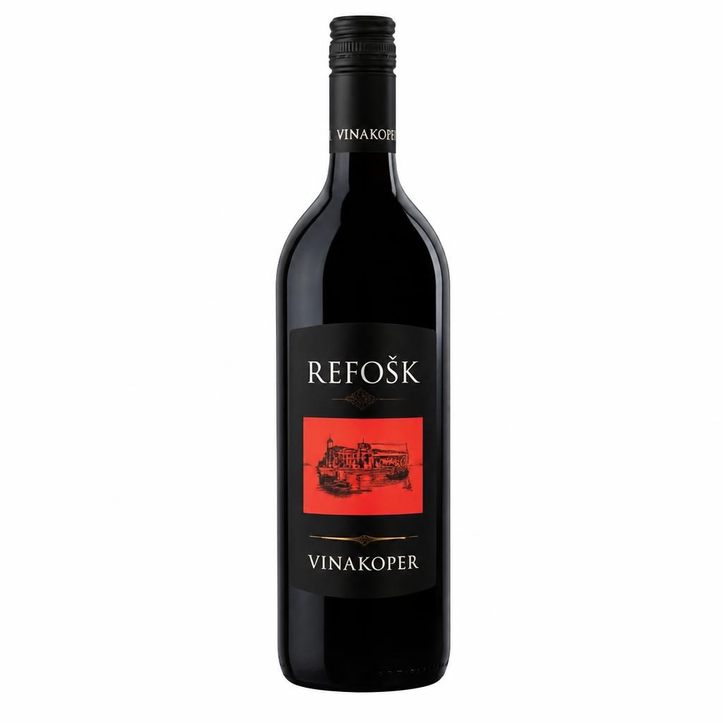 Kakovostno vino ZGP Refošk Vinakoper 1 l Akcija v trgovini E.Leclerc