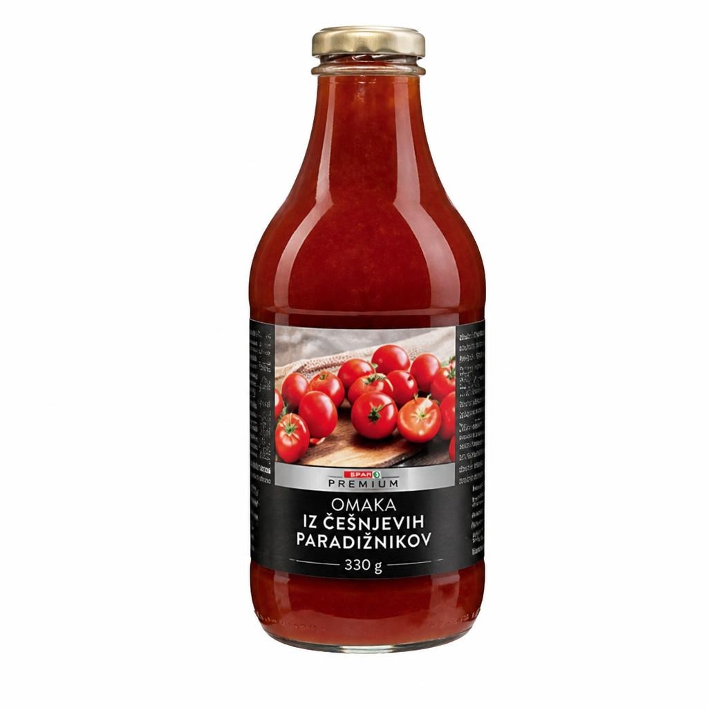 Omaka iz češnjevih paradižnikov 330 g DESPAR PREMIUM Akcija v trgovini Spar