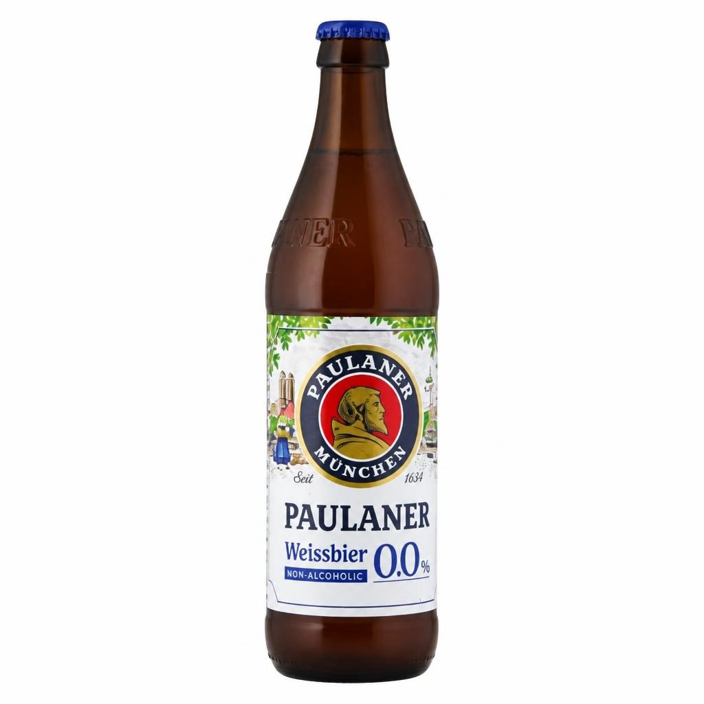 Pšenično pivo Paulaner brezalkoholno 0,5 l Akcija v trgovini Spar