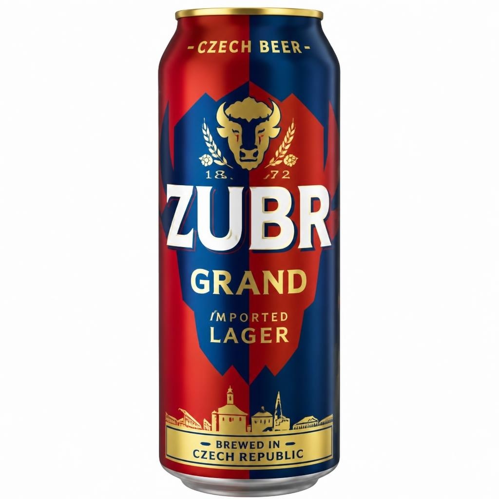 Pivo Zubr grand 0,5 l Akcija v trgovini Mercator