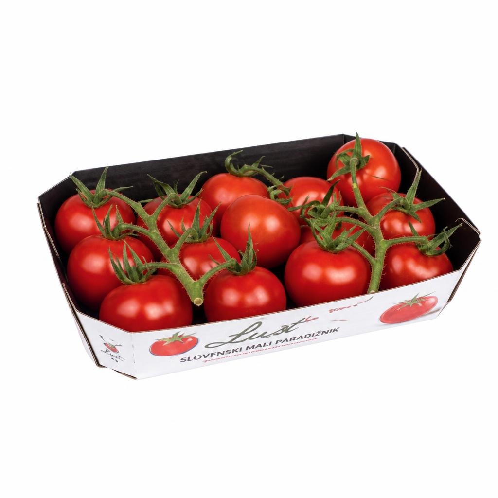 Slovenski mali paradižnik Lušt 350 g Akcija v trgovini Tuš