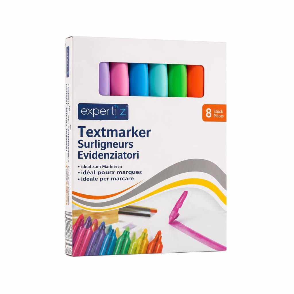 Textmarker 8 kos expertiz - Akcija v trgovini Hofer