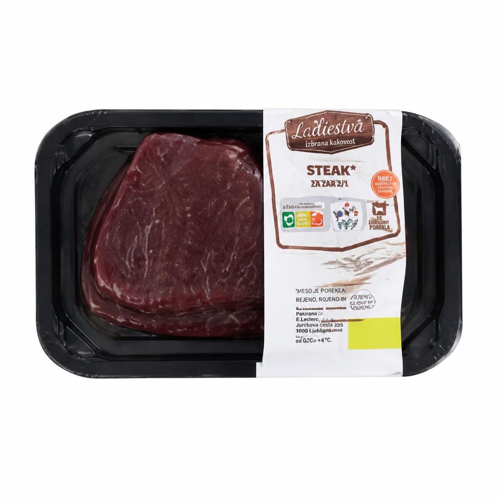 Goveji zrezek za žar 260 g Atelier - Akcija v trgovini E.Leclerc