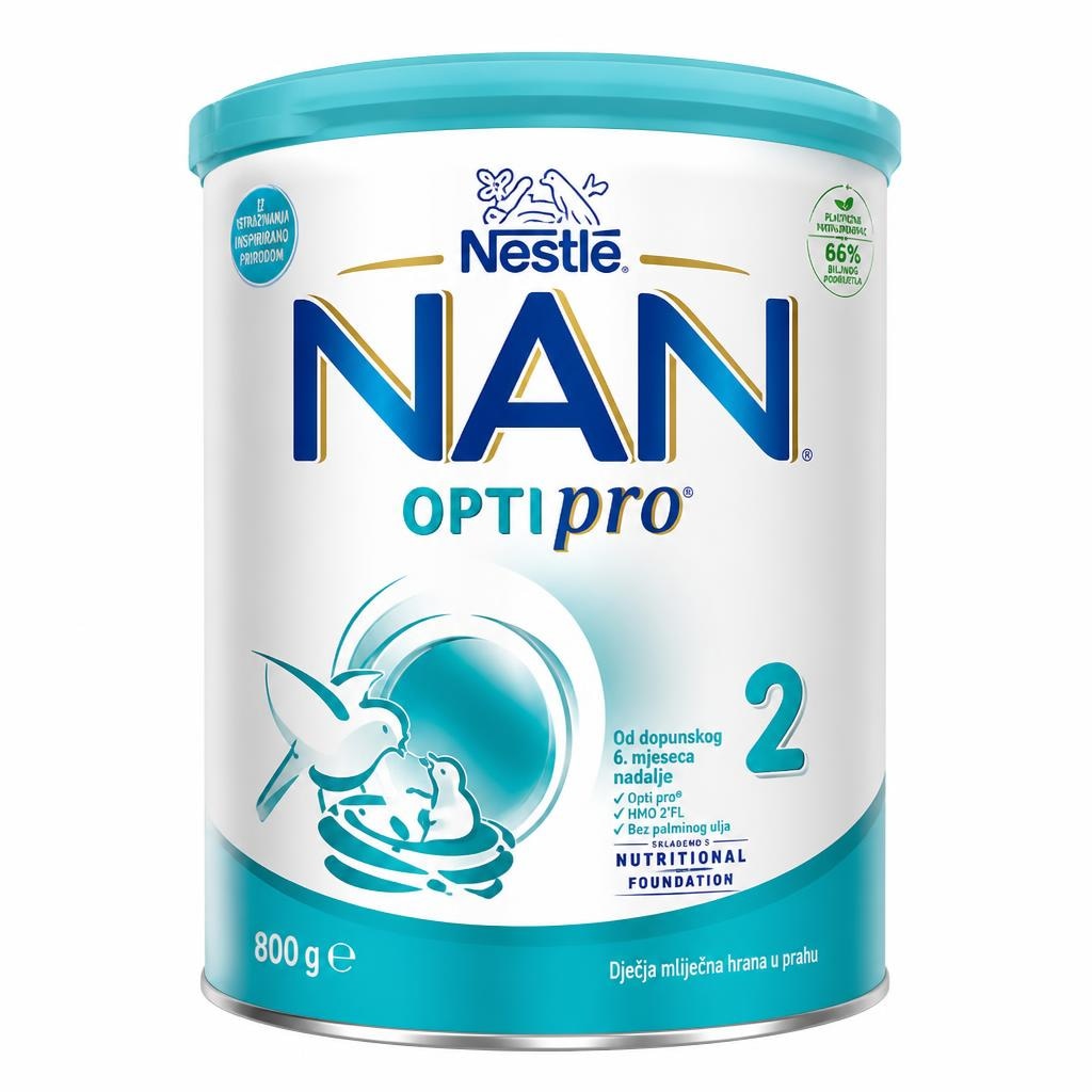 Nadaljevalno mleko Nan Optipro 2,800 g Nestle NAN Optipro Akcija v trgovini Mercator