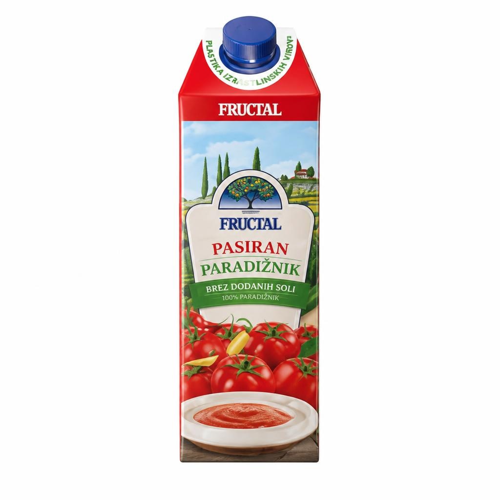 Fructal Pasiran paradižnik 750 ml - Akcija v trgovini E.Leclerc