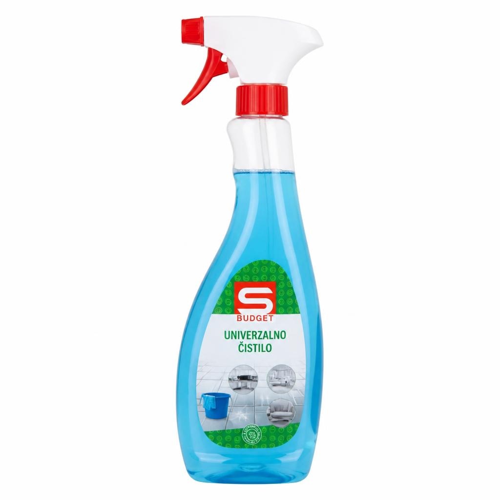 S-Budget univerzalno čistilo z razpršilko 750 ml Akcija v trgovini Spar