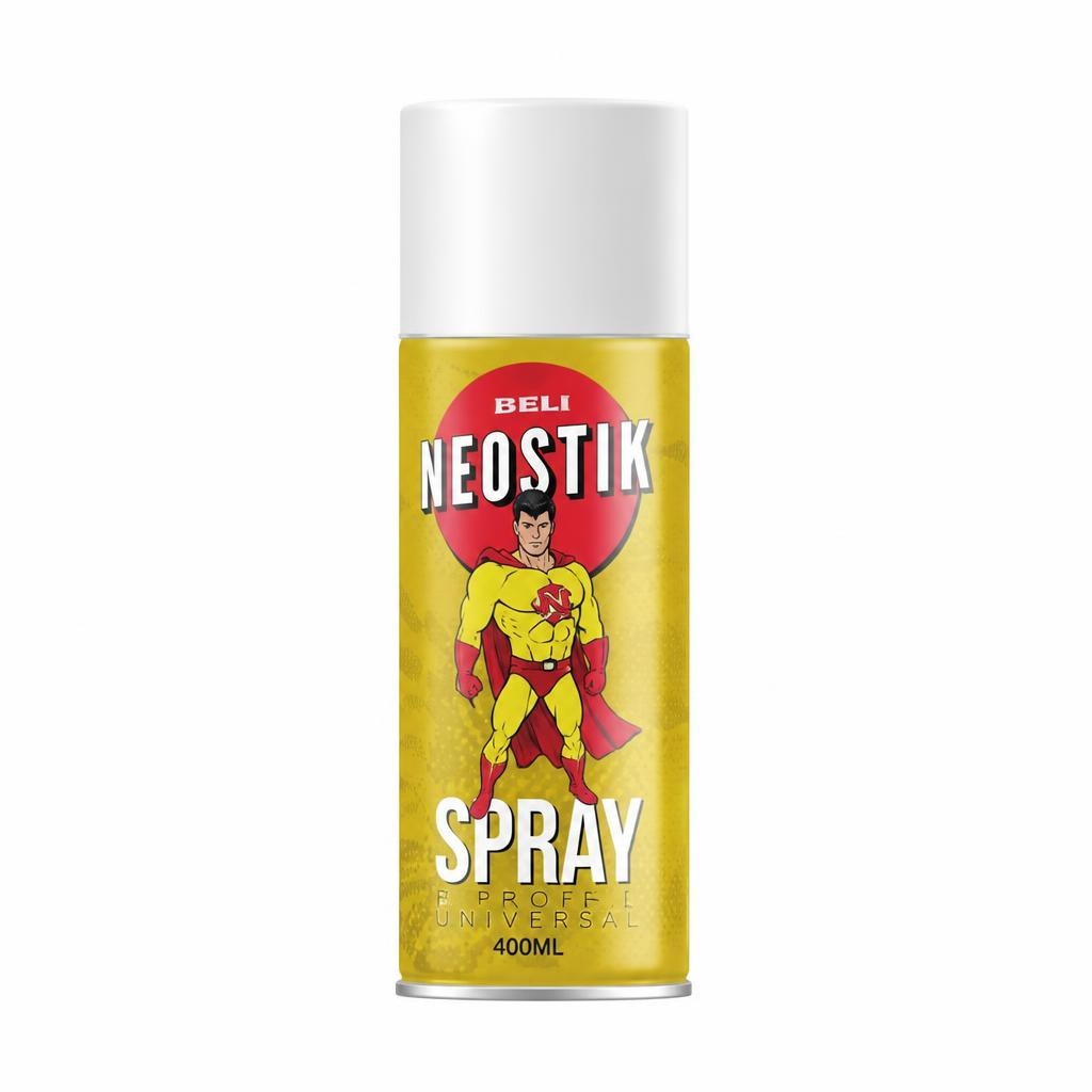 Lepilo v spreju Neostik Spray Profi Universal 400 ml - Akcija v trgovini Merkur