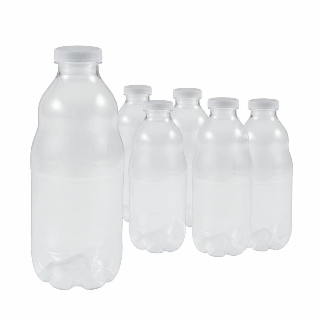 Steklenice Juice set s pokrovom 6/1 Akcija v trgovini Jager