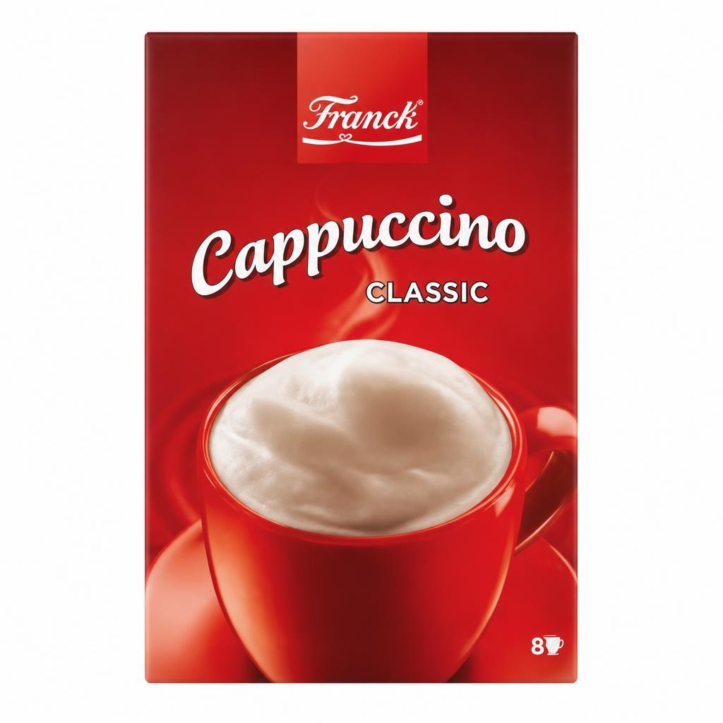 Cappuccino Franck 112 g, 148 g, 160 g, 144 g - Akcija v trgovini Mercator