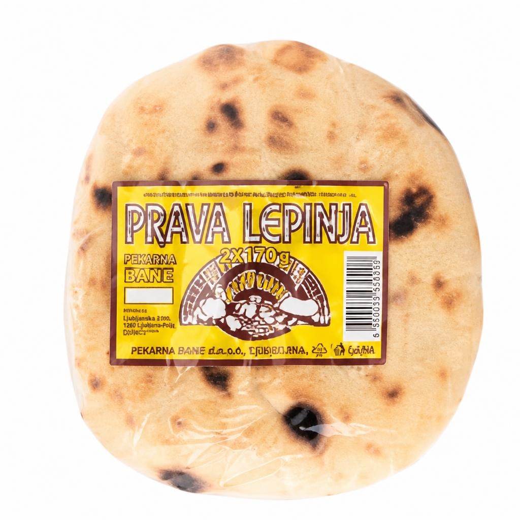 Prava lepinja Pekarna Bane 2x 170 g - Akcija v trgovini E.Leclerc