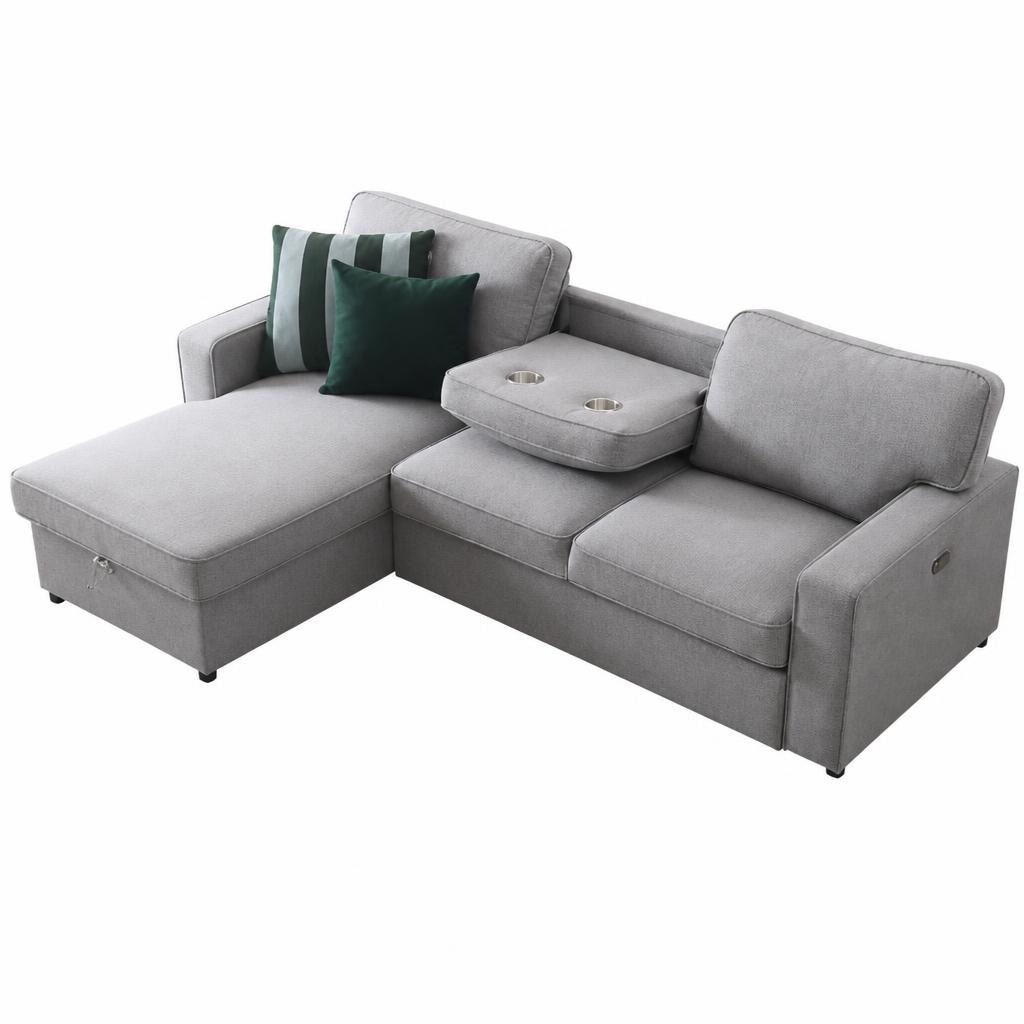 Kotna sedežna garnitura Bonn 145x224cm Akcija v trgovini Harvey Norman