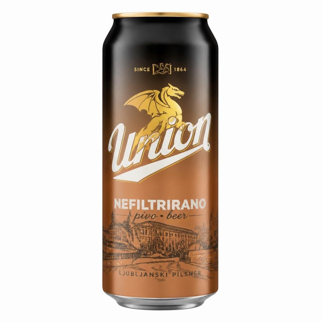 Pivo Union Premium Nefiltrirano 0,5 l Akcija v trgovini Tuš