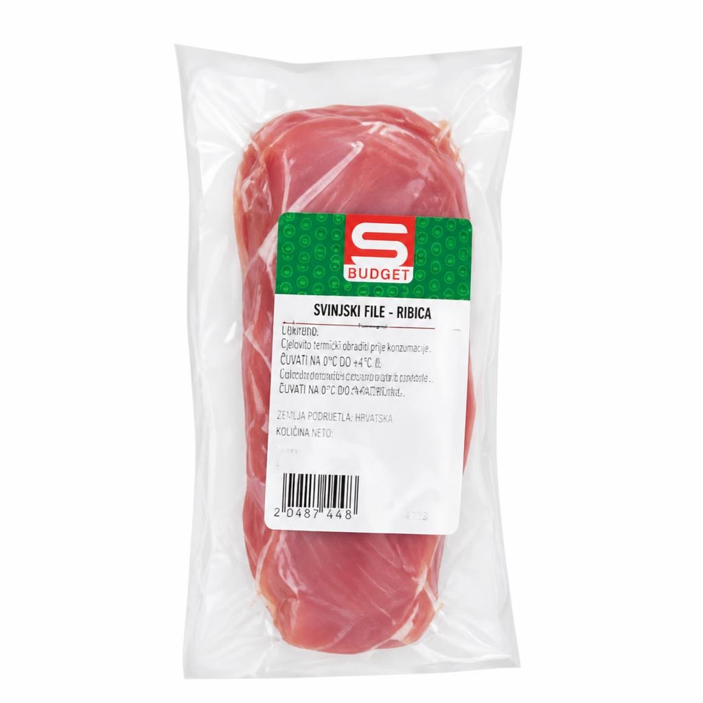 Svinjski file - ribica 1 kg S Budget Akcija v trgovini Spar