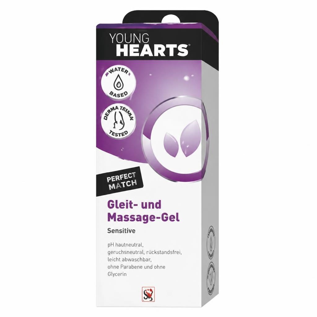 Young Hearts lubrikant Sensitive 100 ml Akcija v trgovini Mueller
