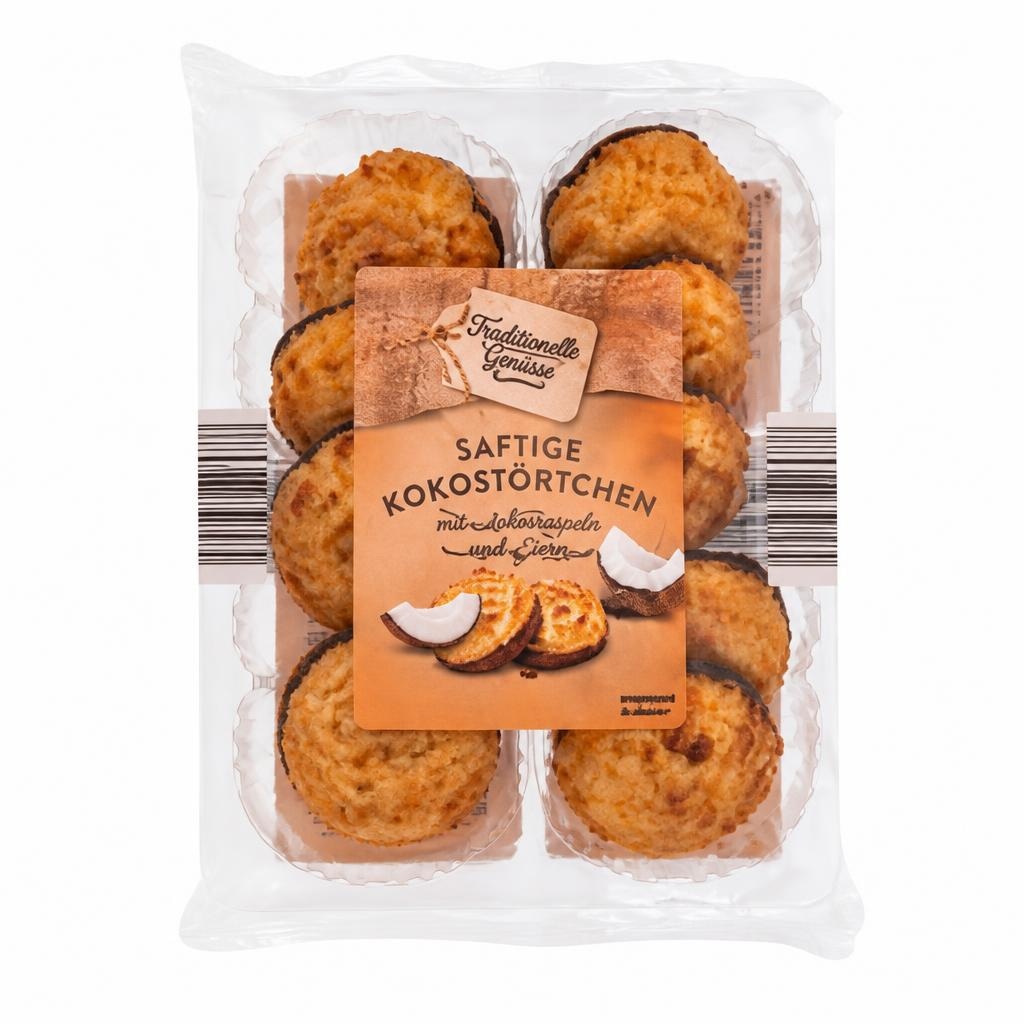 TRADITIONELLE GENÜSSE Kokosovo pecivo 400 g - Akcija v trgovini Hofer