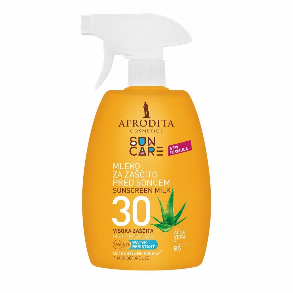 Afrodita Cosmetics Sun Care mleko za zaščito pred soncem 200 ml - Akcija v trgovini Dm