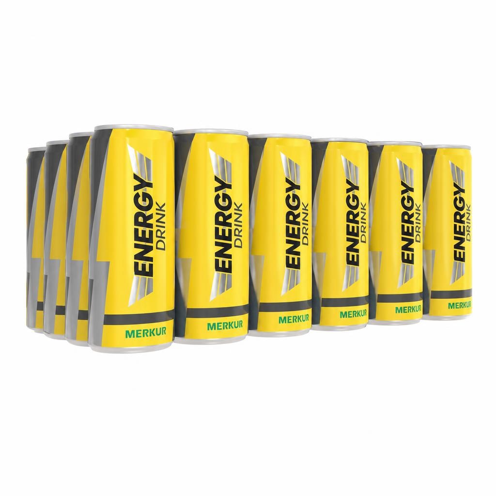 Energy drink 24 x 250 ml. MERKUR - Akcija v trgovini Merkur
