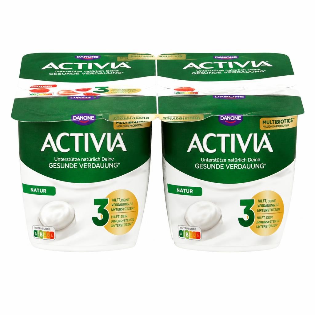 Activia jogurt 4 x 115 g DANONE Akcija v trgovini Mercator