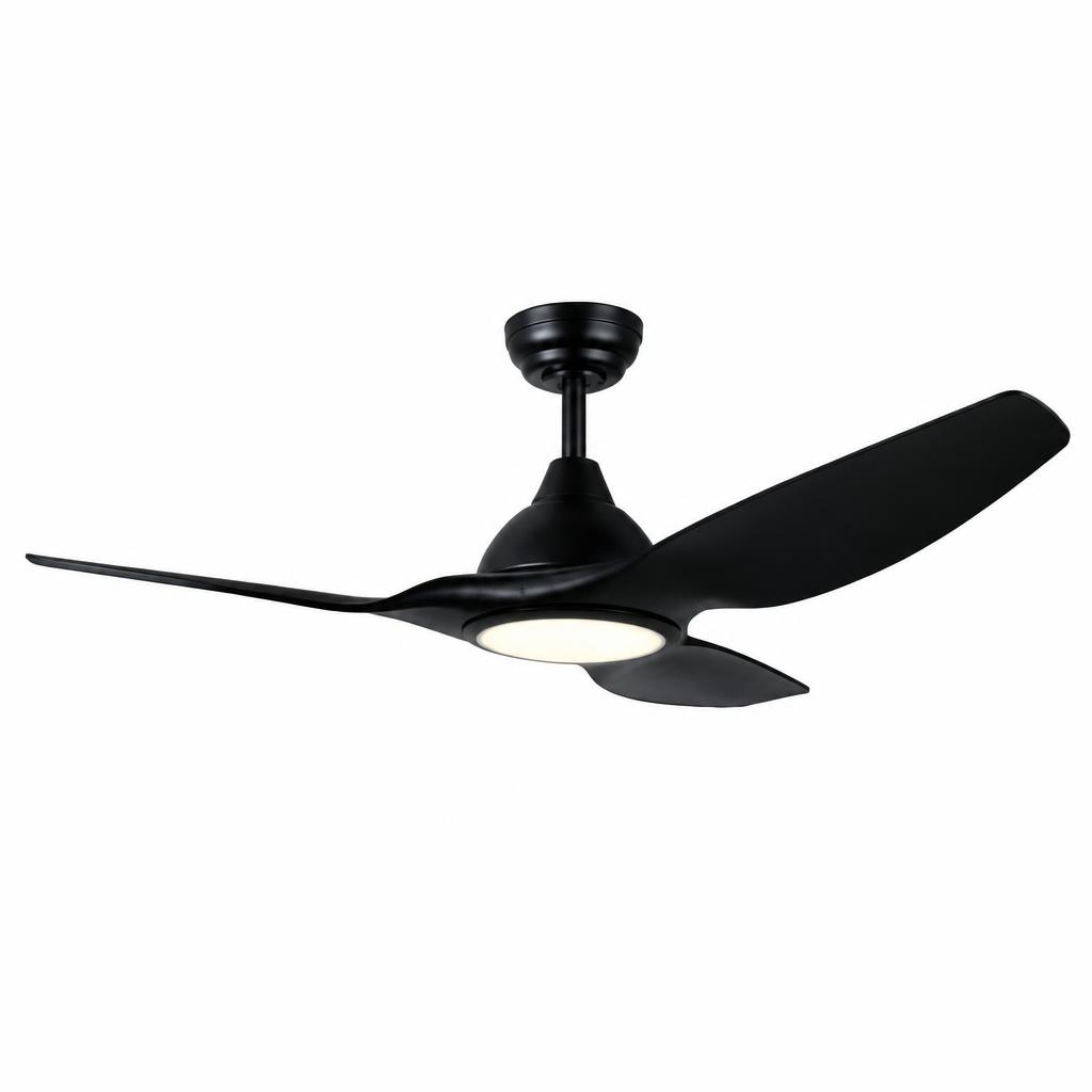 Stropni ventilator z LED osvetlitvijo 35 W, Ø 106,7 x v 25 cm Akcija v trgovini Bauhaus